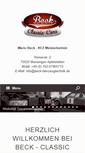 Mobile Screenshot of beck-fahrzeugtechnik.de